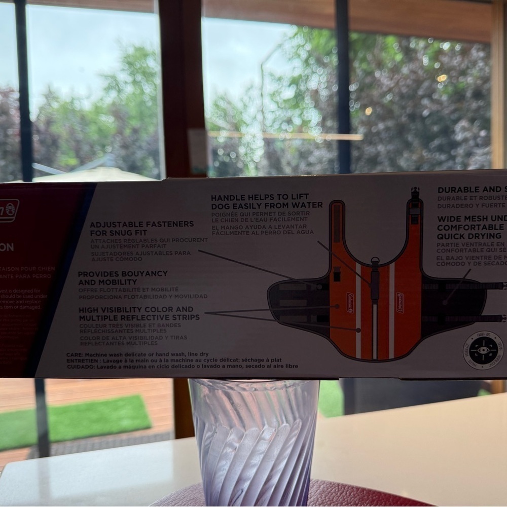 Coleman Orange Dog Floyation Life Vest - Picture 4 of 6